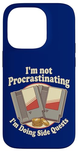 I'm Not Procrastinating I'm Doing Side Quest RPG�Q�[�}�[ �X�}�z�P�[�X iPhone 14 Pro �p