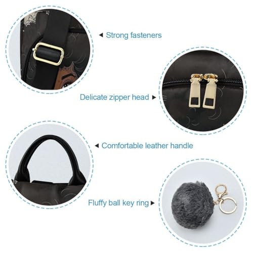 Image of ALAZA Beautiful Black Afro Woman Trips Hiking Camping Rucksack Pack for Women