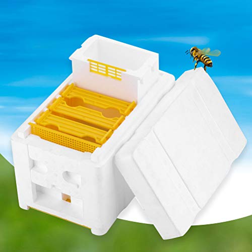 Yardwe Bienenstock Bienenbox Bienenkasten Schaum Bienenkönigin Box Bienenzucht Zubehör Imkerei Werkzeug für Imkerstarter – Bild 8