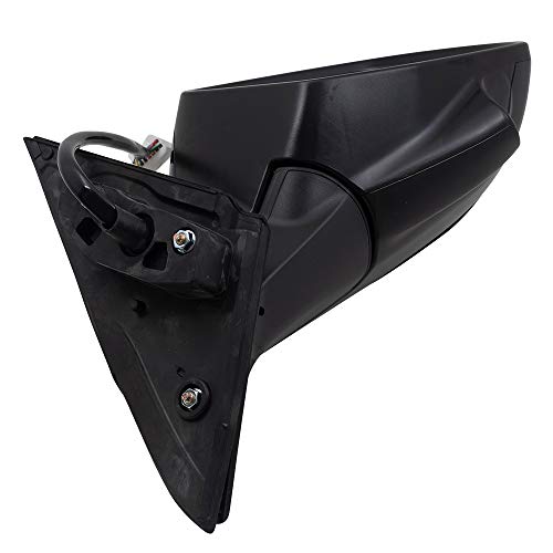 Brock Replacement Passengers Power Side View Mirror Heated W/Signal Camera Compatible With 16-18 Hr-V 76208T7W309 #TOP4