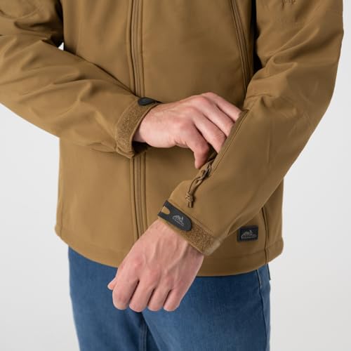 Veste Gunfighter Helikon-Tex softshell chaude motif Flecktarn