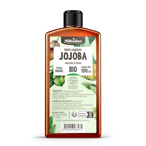 Huile de JOJOBA Bio 150 ml - Cosmos Organic -...