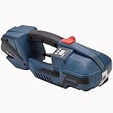 Electric Strapping Machine 2×4000mah Battery Powered Strapping Tool, V2 Automatic Banding Tool, Portable Strap Banding Machine for 0.5-0.63 in PP/PET,High-Speed Packaging Solution.