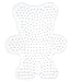 Produktbild Hama Stiftplatte Teddybär weiß