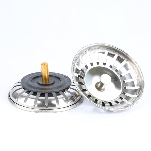 Colador para fregadero de cocina de acero inoxidable miniatura 6