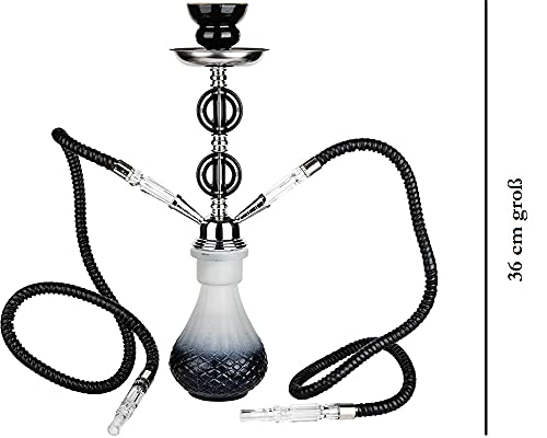 Shisha Wasserpfeife (Shisha mit Box (2 Schlauch)) – Bild 3