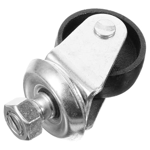 Roulettes pivotantes 16 mm à filetage renforcé pour cric hydraulique