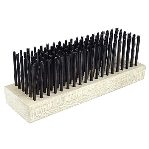 Weiler 44067 0 cm Drahtgröße, 19,5 x 5,4 cm Blockgröße, 15,2 x 49 cm. Reihen flache Füllung, Blocktyp-Kratzbürste, hergestellt in den USA (12 Stück)