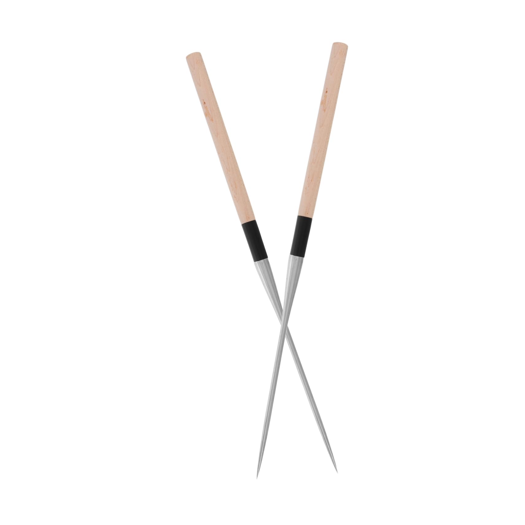 OUNONA 2piezas Palillos De Mesa Largos De Herramientas De Emplatado Palillos De Cocina