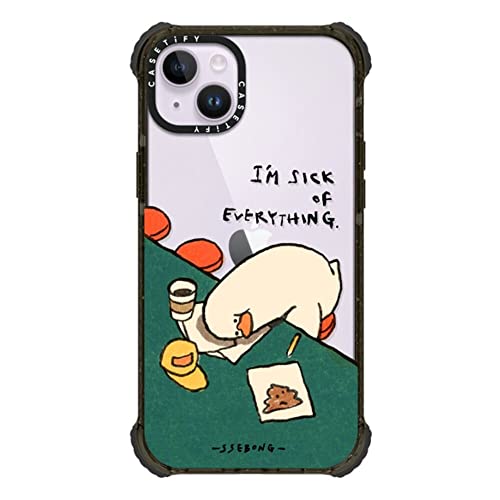Coque iPhone 14 Plus CASETiFY robuste protégeant contre les chutes du quotidien
