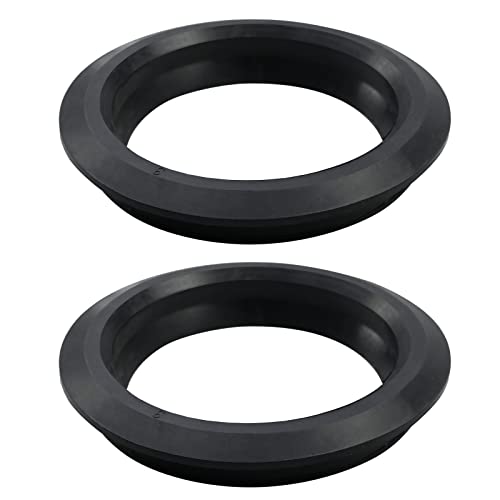 2 Pack 3 Flexible Rubber Tank Adapter (Bulkhead), Flexible Pipe-to-Tank Seal - Tank Adapter for Sealing