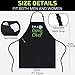 Apron Chef - One Size Fits All Men Women - Black Basic