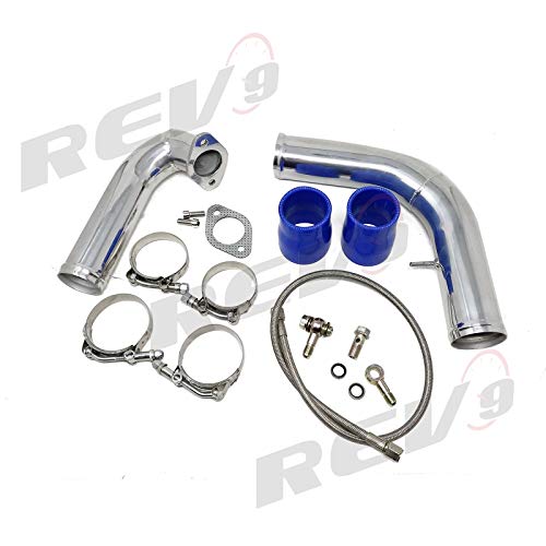 Rev9Power Rev9_AC-100; J Pipe Kit For Eclipse 2nd Gen. Turbocharger 16G/20G