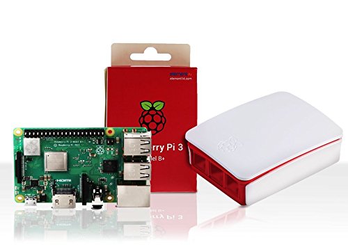U:Create Officiel Raspberry Pi 3 Modèle B + avec étui (Blanc)