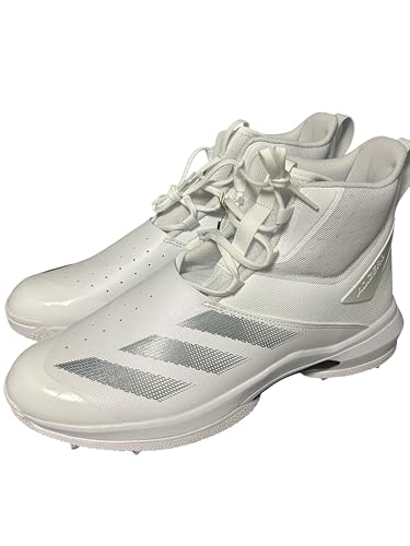 adidas Adizero Chaos Football Turf Cleats, Lineman, Size 14, White2