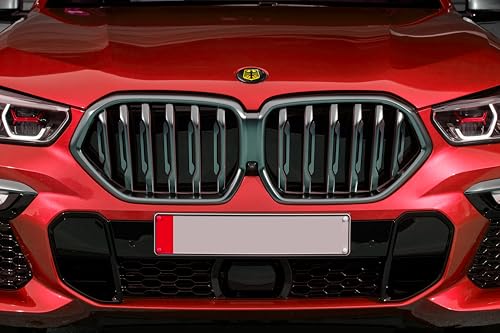 Image of Biomar Labs 82mm Car Bonnet Badge Compatible with BMW 51148132375 - Replacement BMW Badge Emblem for Bonnet or Boot EO (EO 34 O)