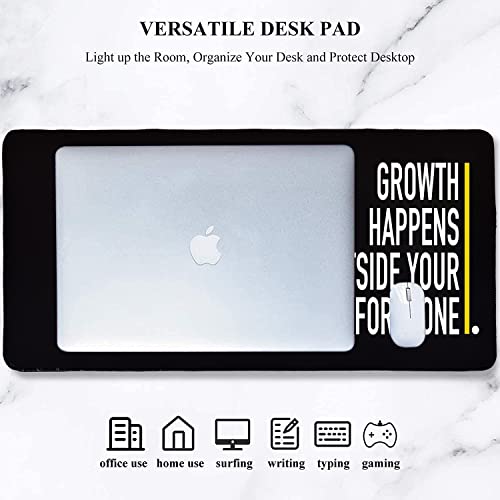 Seagull flight of fashion Large Extended Mouse Pad XXL with Non-Slip Rubber Base, Stitched Edge Mouse Mat for Laptop, Computer & Desk - 60 x 30 x... - Image 5