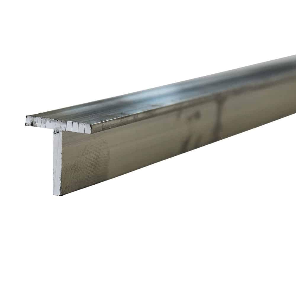 Profilo in Ferro a T 3 Metri 25x25 30x30 35x35 mm Barre Grezze per Telai Saldabile Verniciabile