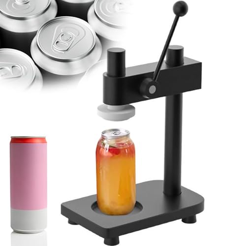 Einstellbare manuelle Dosenversiegelungsmaschine – langlebige Basis, vielseitige Höhe für private und gewerbliche Konserven, perfekt zum Einkochen und Aufbewahren von Lebensmitteln