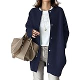 [セカンドルーツ] ノーカラー コート アウター 羽織 カジュアル 大人 厚手 秋 冬 レディース じゃけっと しょーと あうたー そで すりっと おとな キレイメ じょうひん あきふゆ ノーカラーアウター ノーカラーポンチョ 防寒アウター 防寒ポンチョ 防寒着 ファッション コーディネート お洒落 可愛い 通勤 通学 普段着 アウトドア 散歩 お出掛け 紺 ネイビー 4A-R13-NVXL