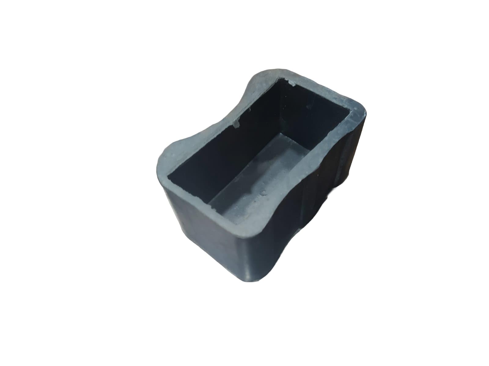 Rubber Shoe Block, 2 x 4 Inch, Black, Rectangular, Durable Rubber Material-image-40