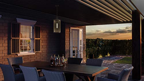 Quoizel Wvr1907Wt Westover Outdoor Pendant Lantern, 1-Light 150 Watt, Western Bronze #TOP1