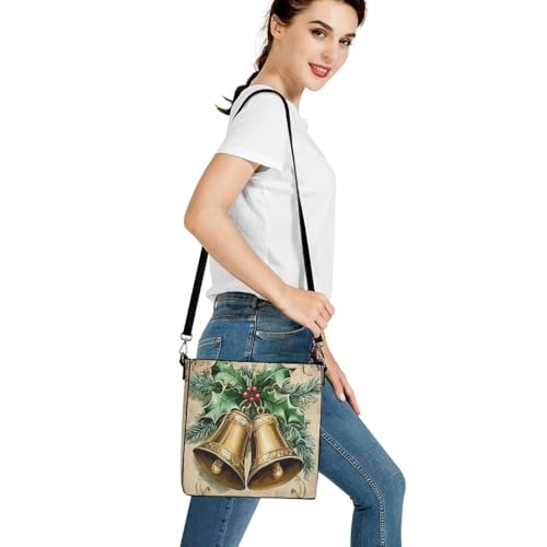 Image of HUGS IDEA Hoho Bag for Women Crossbody Purse Leather Handbags Laides Shoulder Bags