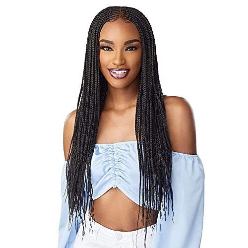 Sensationnel Cloud9 4X5 Braided Wig - Center Part Feed In