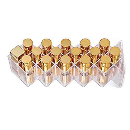 Lipstick Holder Organizer, Clear Acrylic Fish Shape Lipstick Organizer Tower, Lip Gloss Storage Holder Stand and Storage Box Display Stand