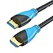 ASFD Cavo per Monitor 2.0 Cavo HDMI 4K da 18 Gbps Ultra ad Alta velocità Cavo HDMI Intrecciato Cavo HDMI Compatibile con PS3 / 4, HDTV, Laptop, PC, Monitor Cavo di Alta qualità (Dimensione : 3M)