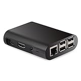 Tontec® New Raspberry Pi 2 Case Inyección Profesional Moldeado Vivienda para Raspberry Pi B+ (Negro)