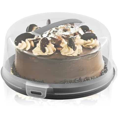 GEEZY 2 in 1 Plastic Cake Carrier Cover