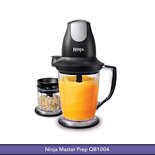 Enbizio Blender Replacement Parts for Ninja Master Prep Qb1004 - 48 oz Pitcher + Storage Lid