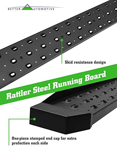 Estribos running board 6.5" para vans Chevy Express/GMC miniatura 4