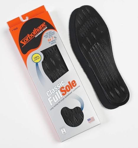 Image of Sorbothane Classic Full Sole Insole M 17-18 (Metric 51-52) - J