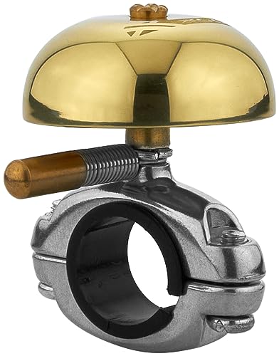 Timbre Retro XLC DD-M03 de Latón 66MM Clásico Mecánico para Bicicleta