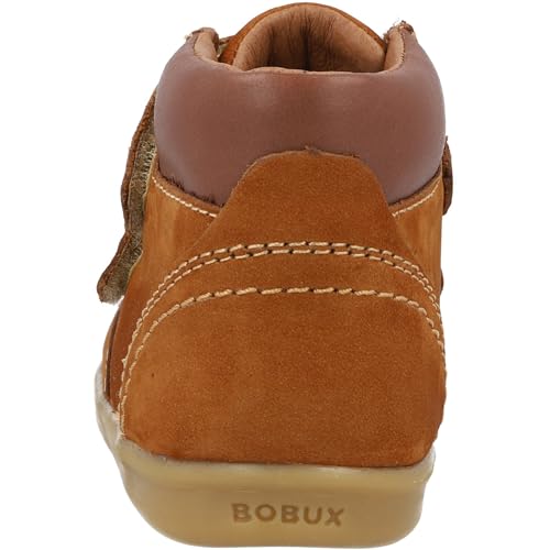 Bobux i-Walk Timber Mustard Boots, Water-Resistant Leather, Padded Collar, Adjustable Straps3