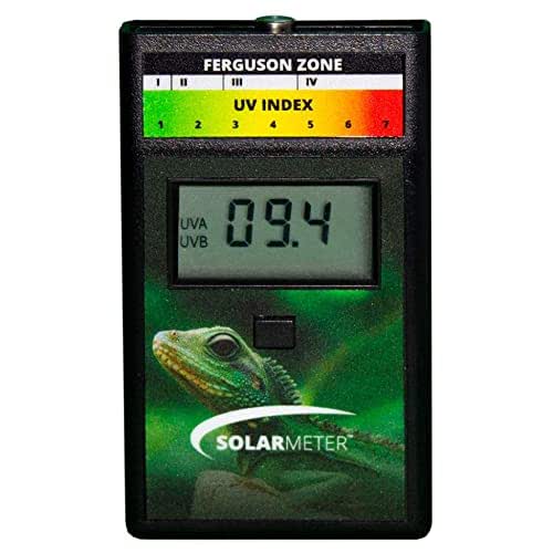 Solarmeter Model 6.5R Reptile UV Index Meter, Handheld Digital Radiometer