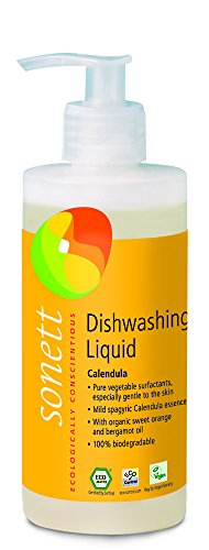 Image of Sonett Organic Dishwashing Liquid (1 Count Calendula, 10 Fl.Oz) Certified Organically Grown