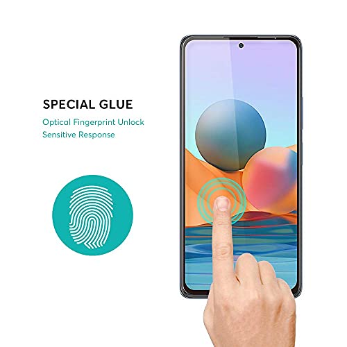 Image of Screen Protector for Motorola Moto Edge 20 Fusion 5G Black Tempered Glass Edge-to-Edge 6D Screen Guard With Installation Kit