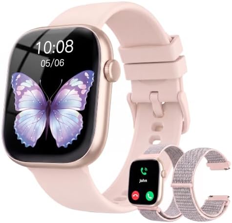 Smart Watch for Women, Bluetooth Answer/Make Calls, 1.83"HD Scree...