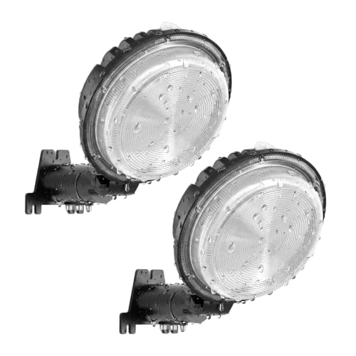 AIKVSXER 150W LED Barn Light,22500LM Yard Area Lights Dusk to Dawn Outdoor Lighting with Photocell 6500K Adjustable Angle Daylight IP66 Waterproof Street Lights for Security Farmhouse Garage