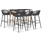 Les tabourets de bar ont un siège ergonomique avec un dossier bas intégré avec un aspect de maille