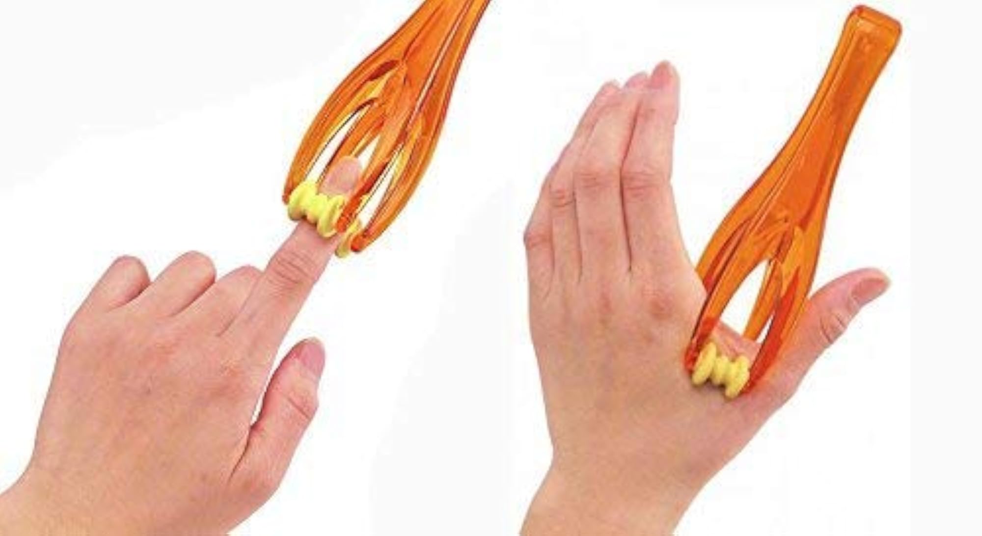 R A Products Acupressure Finger Massager with Thumb Pad & Sujok Ring