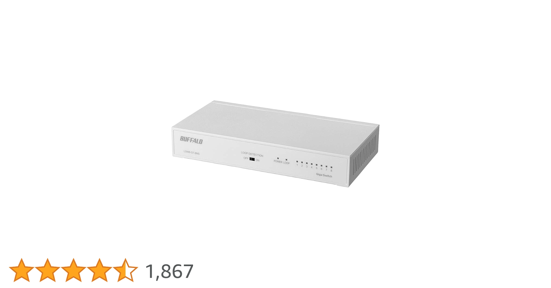 BUFFALO Giga対応 金属筺体 電源内蔵 5ポート ホワイト スイッチングハブ LSW3-GT-5NS 6g7v4d0 Amazon | BUFFALO Giga対応 金属筺体 電源内蔵 8ポート ホワイト