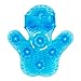 Outton Glove Massager Palm Shaped Hand Massage Manual 9 360-degree-roller Mental Roller Ball Blue