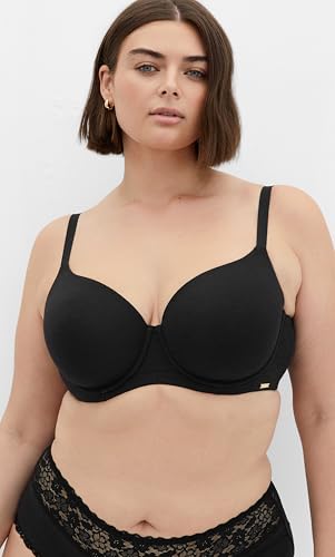 Image of City Chic Women's Plus Size Bra - Smooth & Chic Cotton T-Shirt