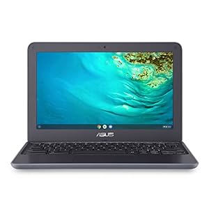 ASUS Chromebook C203XA Rugged & Spill Resistant Laptop, 11.6" HD, 180 Degree, MediaTek Quad-Core Processor, 4GB RAM, 32GB eMMC, MIL-STD 810G, Education, Chrome OS, C203XA-YS02-GR (Renewed)