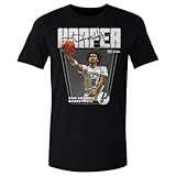 500 LEVEL Dylan Harper San Antonio Spurs Premiere Shirt (Black, X-Large)