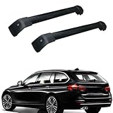 DPBXQ (1 par) Baca de Coche Coche Barras de Techo para BMW 3-Series E91 Estate 2004 2005 2006 2007 2008-2011 Aluminio,P